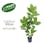GREEN COFFRET アルテシマ90cm 人工観葉植物 フェイクグリーン インテリアグリーン JT-301-1-90【別送品】