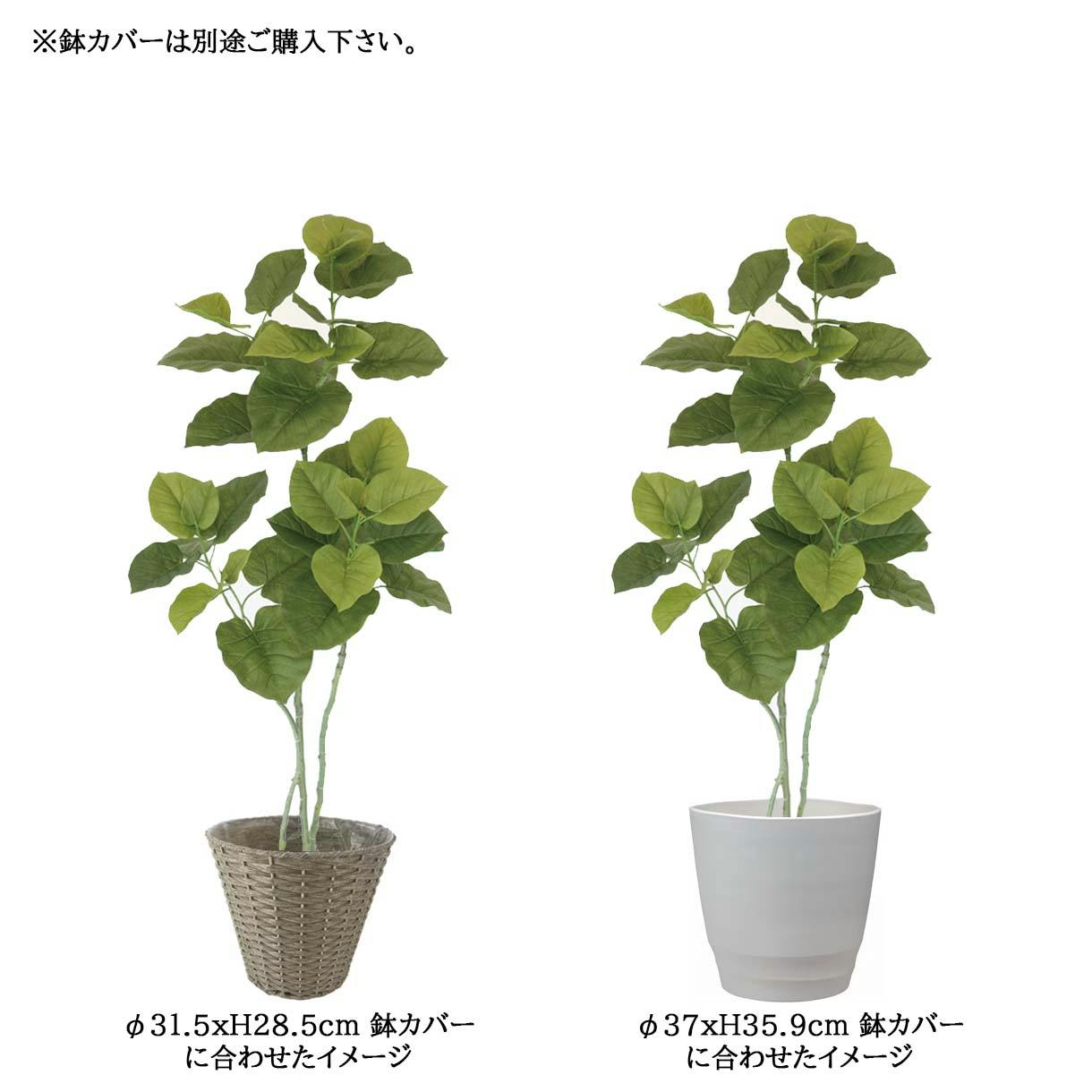 GREEN COFFRET ウンベラータ155cm 人工観葉植物 フェイクグリーン