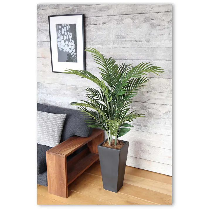 GREEN COFFRET アレカヤシ120cm 人工観葉植物 フェイクグリーン インテリアグリーン JT-101-199-120【別送品】