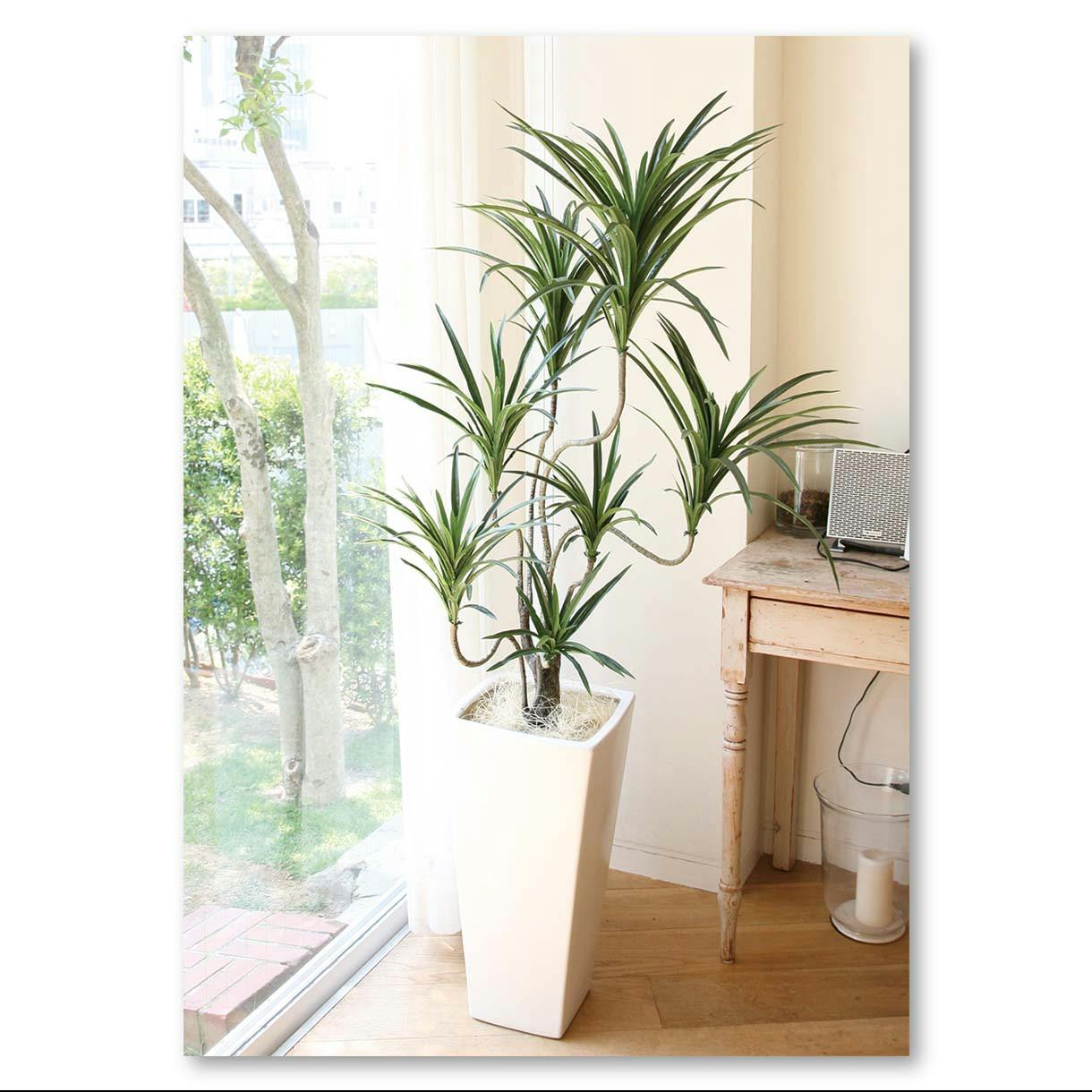 GREEN COFFRET コンシンネ130cm 人工観葉植物 フェイクグリーン