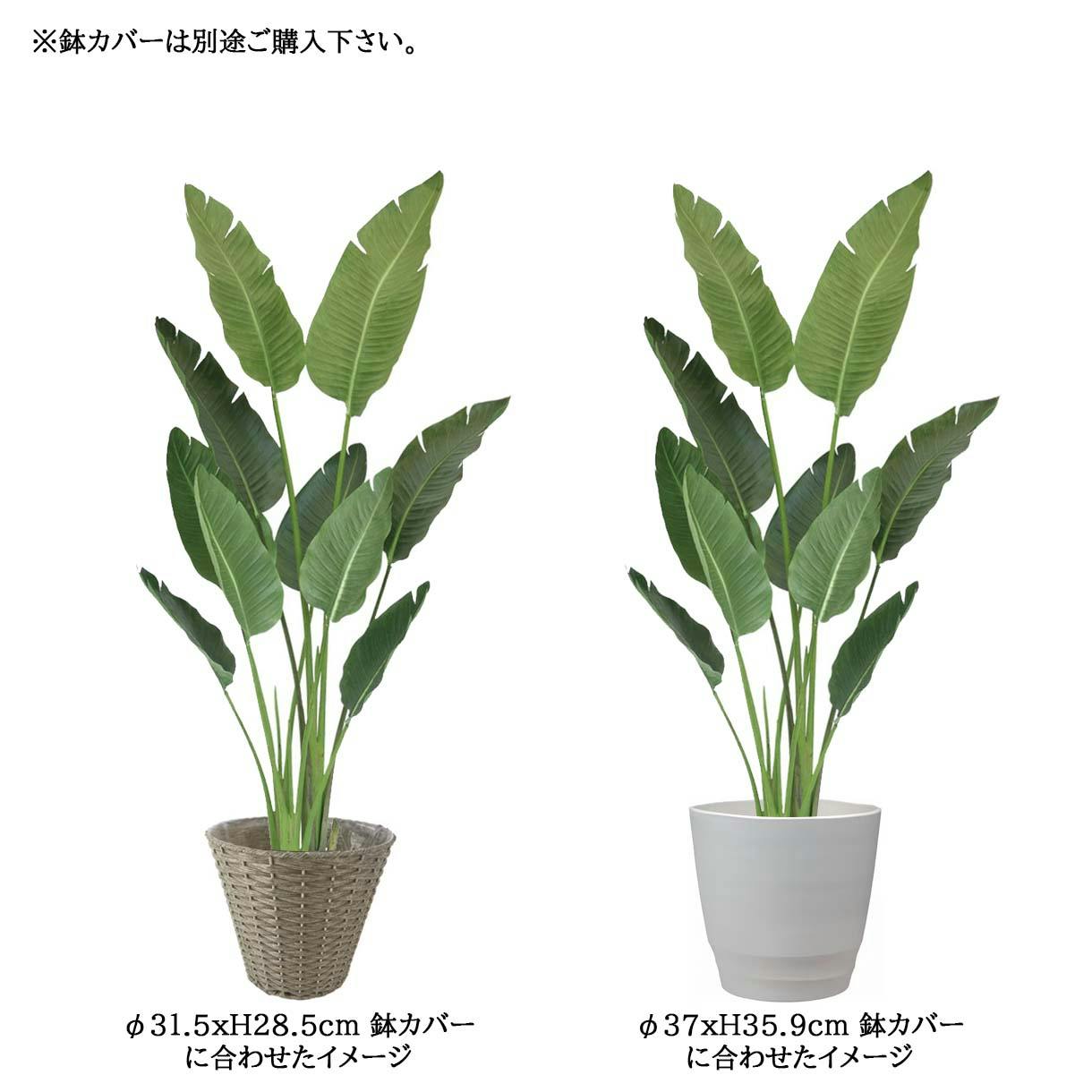 GREEN COFFRET オーガスタ160cm 人工観葉植物 フェイクグリーン 