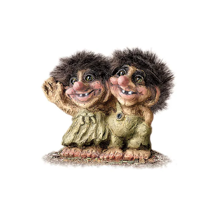 NyForm Troll ツインズトロール 人形 北欧妖精 BF020【別送品】