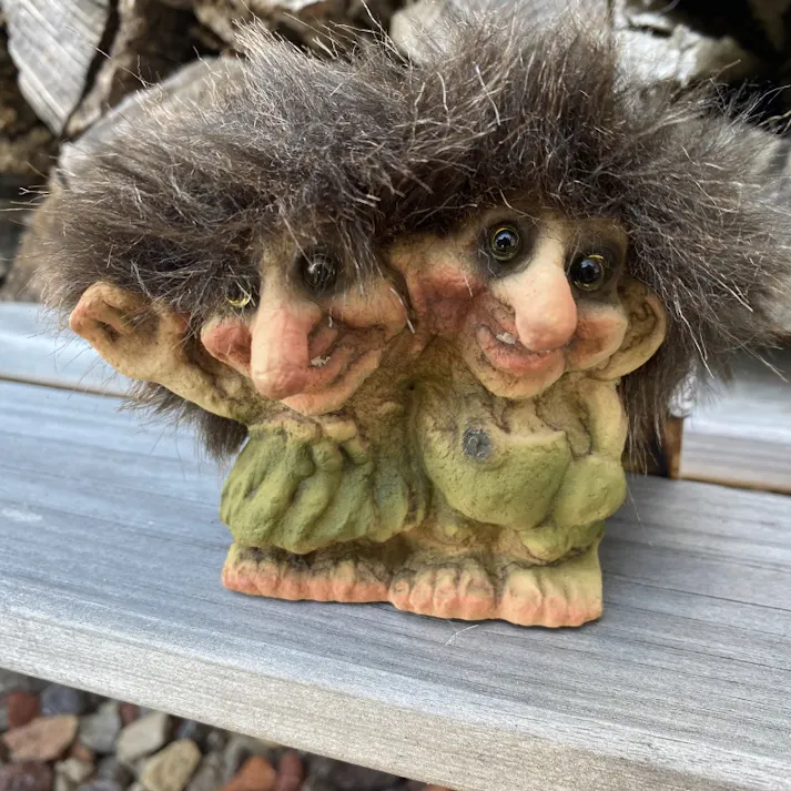 NyForm Troll ツインズトロール 人形 北欧妖精 BF020【別送品】