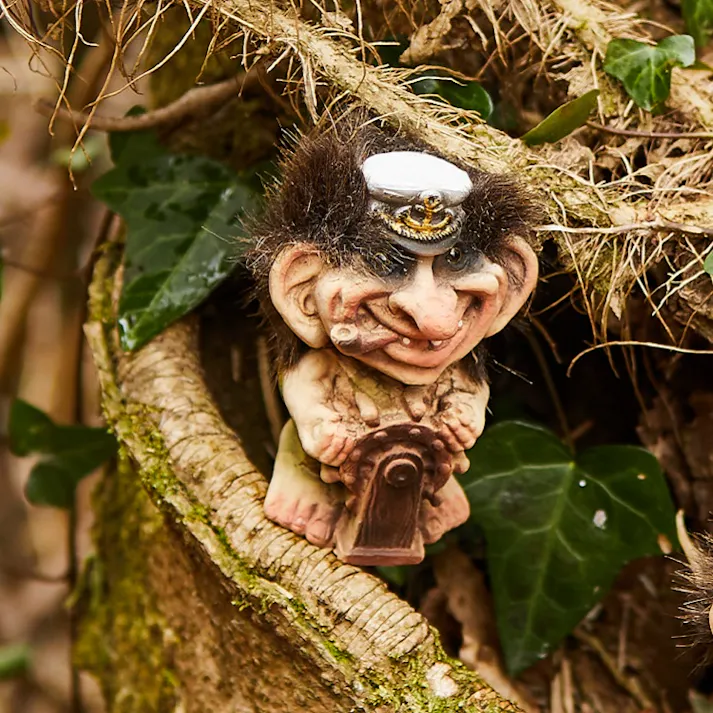 NyForm Troll 船長トロール 人形 北欧妖精 BF022【別送品】