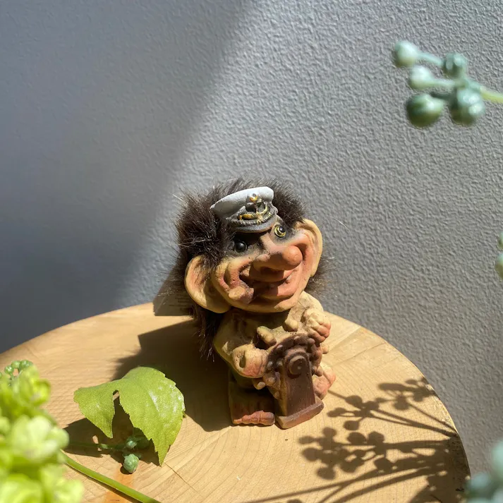 NyForm Troll 船長トロール 人形 北欧妖精 BF022【別送品】