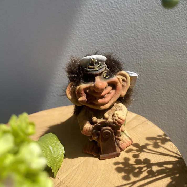 NyForm Troll 船長トロール 人形 北欧妖精 BF022【別送品】