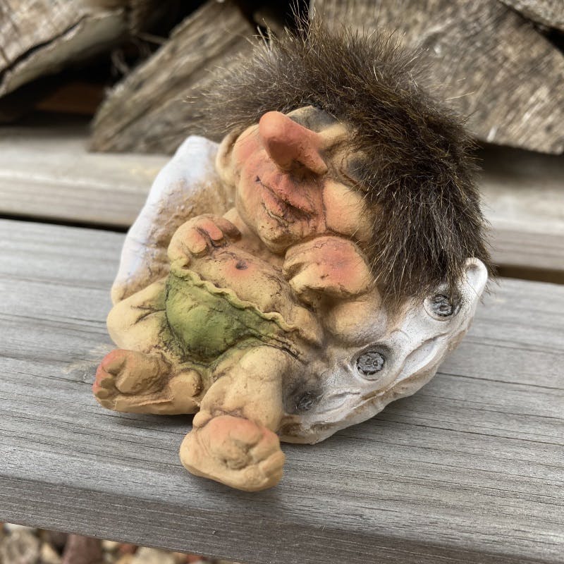 NyForm Troll ベビートロール 人形 北欧妖精 BF047【別送品