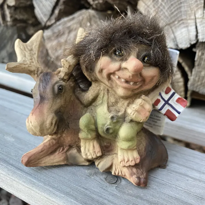 NyForm Troll エルクトロール 人形 北欧妖精 BF064【別送品】