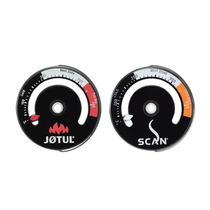 NorwegianStyle ストーブ温度計 (スキャン) 薪ストーブ用 CD748【別送品】