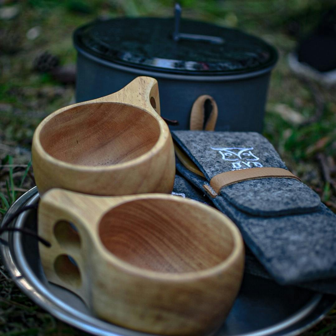 OYO ウッドカップ 木製 容量200ml キャンプ アウトドア 北欧 OY201