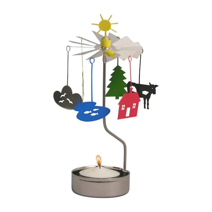 pluto produkter ロータリーキャンドルホルダー 太陽と雲 北欧雑貨 PL014【別送品】