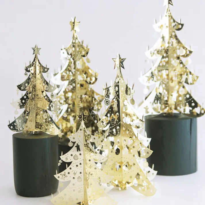 pluto produkter クリスマスデコレーションツリー ゴールド 卓上 北欧雑貨 PL413【別送品】