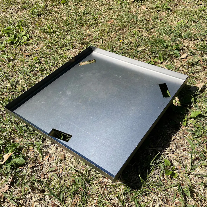 NorwegianStyle スウェーデントーチ台 30×30cm 焚火台 キャンプ アウトドア WB101【別送品】