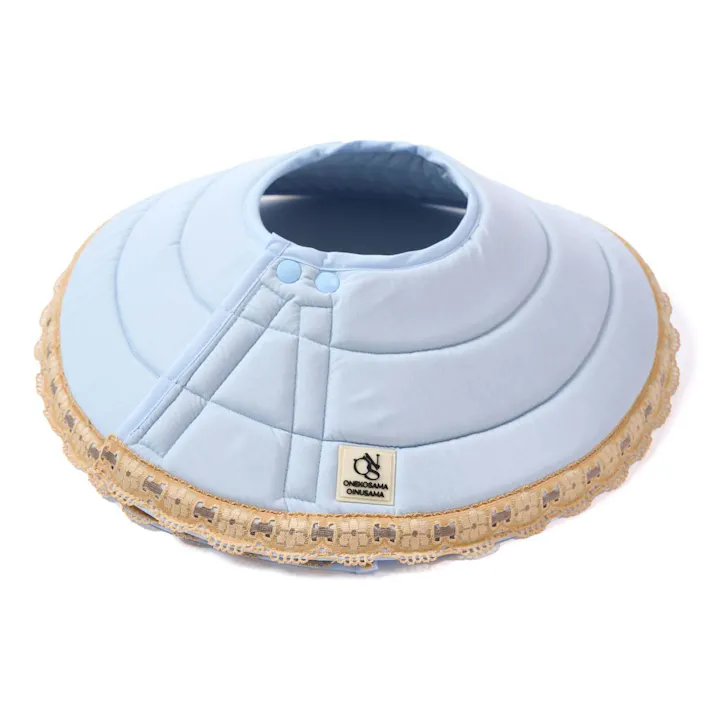 ONEKOSAMA OINUSAMA ソフト エリザベスカラー サックス XS 日本製 抗菌・抗ウイルス 軽量 ons0012-sax-XS【別送品】