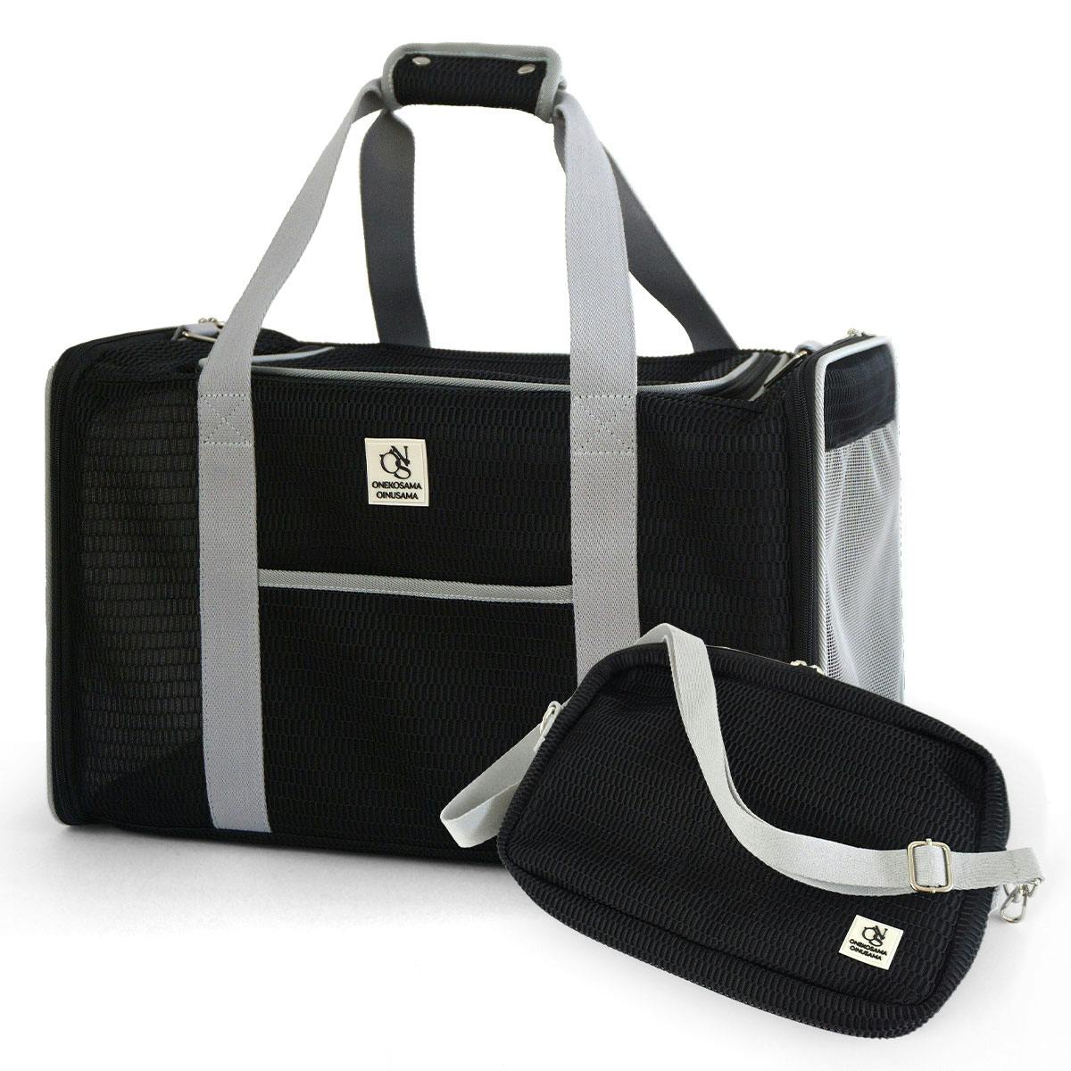 SWEET MOMMY ONEKOSAMA OINUSAMA 2WAY ペットボストンキャリー 猫 犬 ペットキャリー ブラック ons0031-bk バッグ・キャリー SWEET MOMMY ONEKOSAMA OINUSAMA 2WAY ペットボストンキャリー 猫 犬 ペットキャリー ブラック ons0031-bk バッグ・キャリー