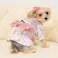 ONEKOSAMA OINUSAMA 空調 ペット服 浴衣 ピンク 5L【ファン2個】 中型犬 ons0032set-ons0019pk-5L【別送品】