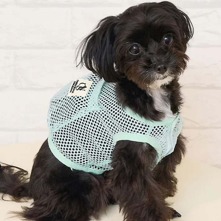 ONEKOSAMA OINUSAMA 空調 ペット服 COOL DOG ブルー 5L【ファン2個】 中型犬 ons0032set-ons0101bl-5L【別送品】