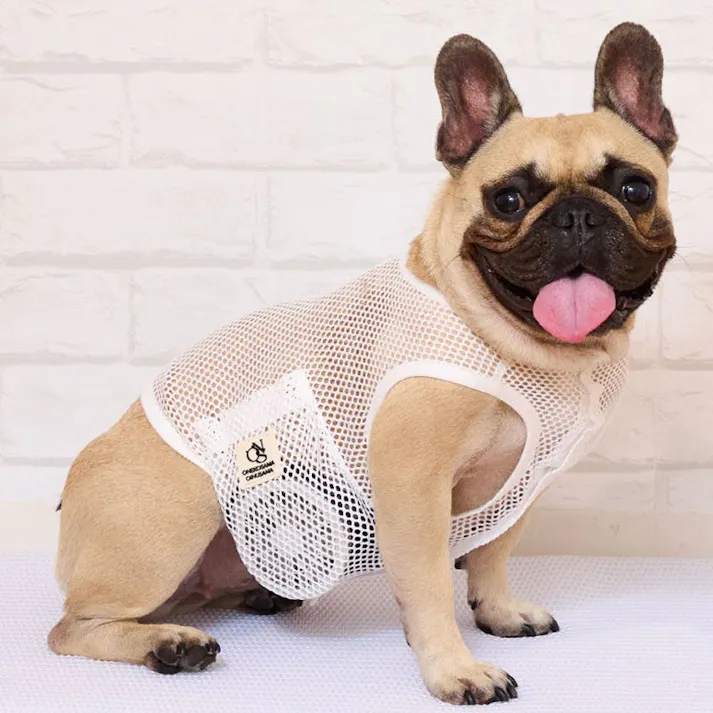 ONEKOSAMA OINUSAMA 空調ペット服 COOL DOG ホワイト 7L【ファン2個】 大型犬 ons0032set-ons0101wh-7L【別送品】
