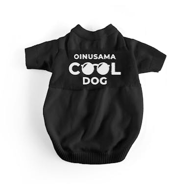 SWEET MOMMY ONEKOSAMA OINUSAMA ドッグ ニットウエア 犬 ブラック L ons0060-bk-L【別送品】