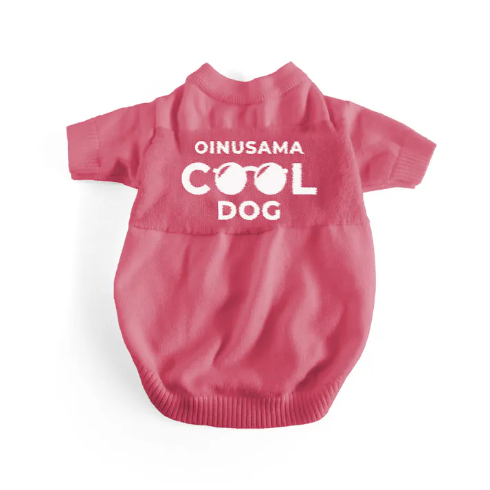 SWEET MOMMY ONEKOSAMA OINUSAMA ドッグ ニットウエア 犬 ピンク S ons0060-pk-S【別送品】