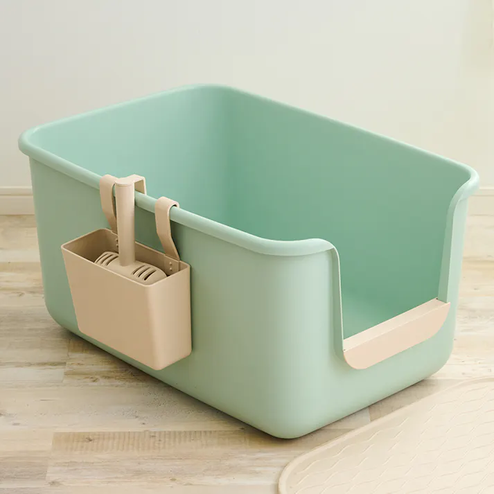 ONEKOSAMA OINUSAMA インテリア 猫トイレ BEAUTY ミント 抗菌素材 耐久性 入口低め ons0064-mint【別送品】