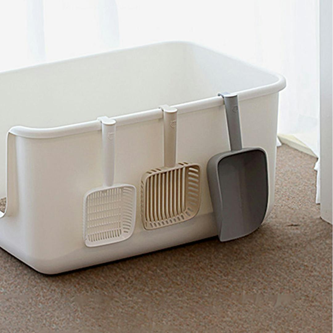 猫用トイレ3点／専用スコップ3点／別スコップ1点 楽天市場】大型 猫トイレ キャットトイレ 猫 ねこ ネコ 開放式