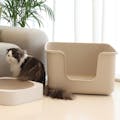 SWEET MOMMY ONEKOSAMA OINUSAMA インテリア 猫 トイレ SQUARE ベージュ ons0105-be【別送品】