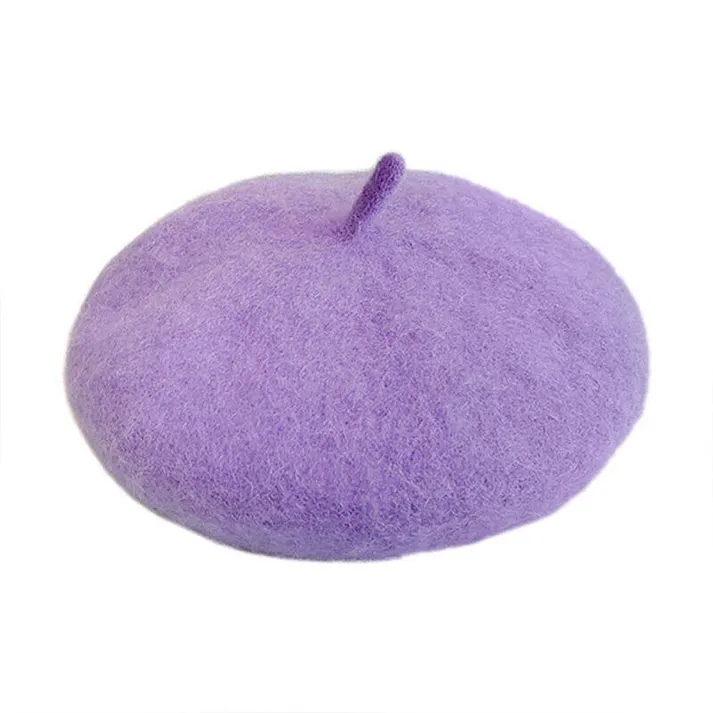 ONEKOSAMA OINUSAMA ペット用ベレー帽/パープル/F 洗える おしゃれ アクセサリー ons0056-pp【別送品】