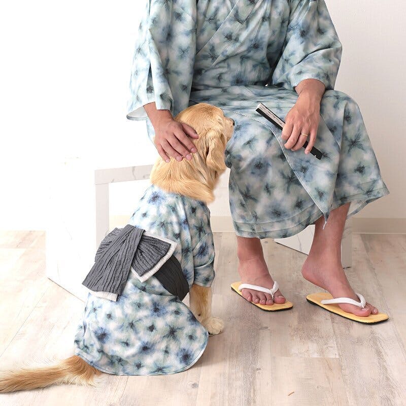 ストライプ純綿浴衣 Mサイズ　イッコーさん デザイン　新品　オシャレ 8774840000455_01.jpg