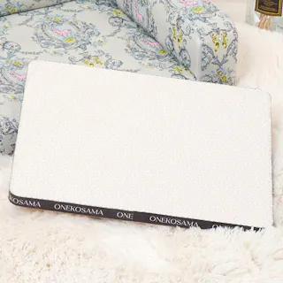 ONEKOSAMA OINUSAMA 段ボール爪とぎ/ホワイト/M 両面テープ 壁貼付可 ons0104-wh-M【別送品】