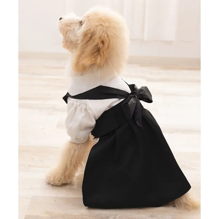 ONEKOSAMA OINUSAMA ペット用キャミワンピース/ブラック/4L 中型犬 洗える ons0106-bk-4L【別送品】