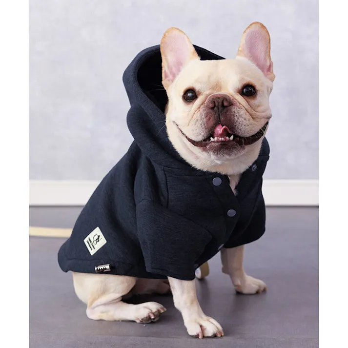 ONEKOSAMA OINUSAMA フーディーブルゾン/ネイビー/M-L 小型犬 洗える ons0112-nv-M-L【別送品】