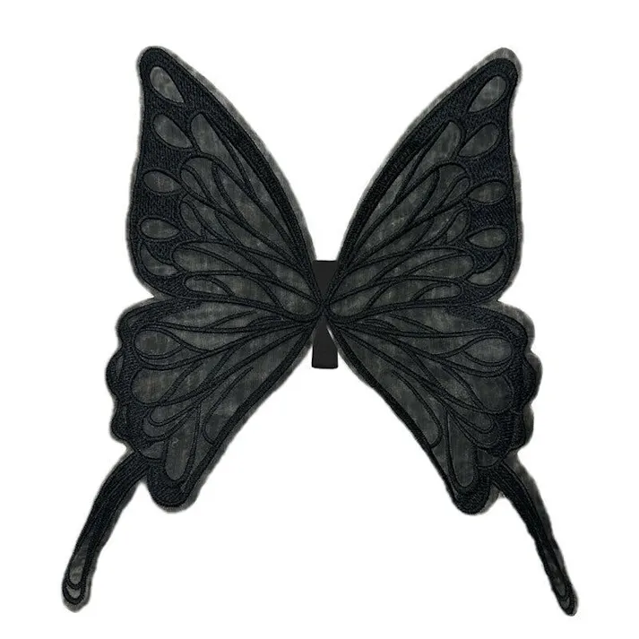 ONEKOSAMA OINUSAMA ちょうちょの羽 ペットアクセサリー/ブラック おしゃれ アクセサリー ons0114-bk【別送品】