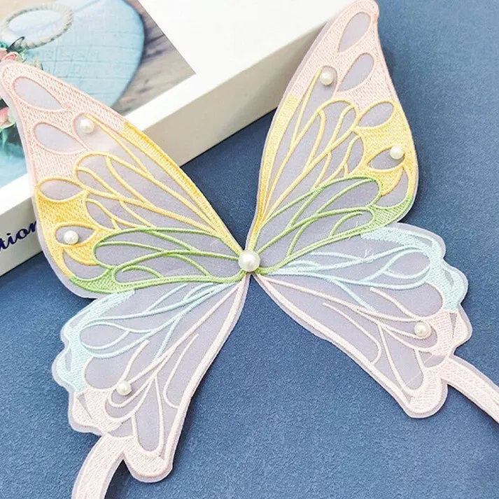 ONEKOSAMA OINUSAMA ちょうちょの羽 ペットアクセサリー/レインボー おしゃれ アクセサリー ons0114-rainbow【別送品】