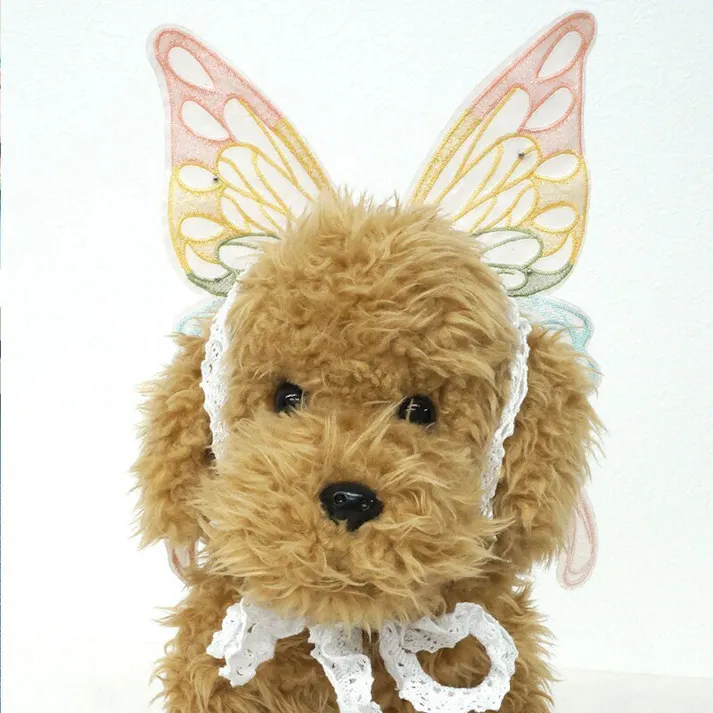 ONEKOSAMA OINUSAMA ちょうちょの羽 ペットアクセサリー/レインボー おしゃれ アクセサリー ons0114-rainbow【別送品】