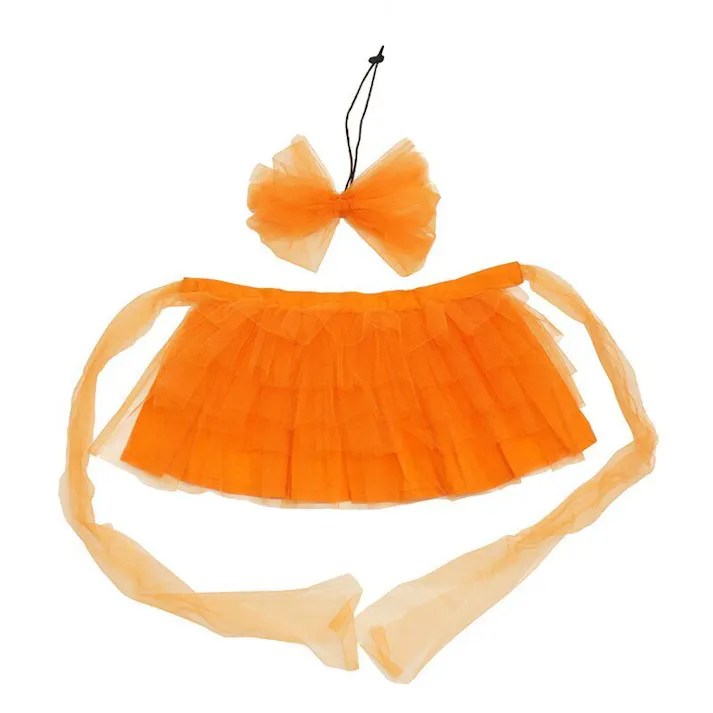 ONEKOSAMA OINUSAMA チュチュスカート/オレンジ/8L-9L 大型犬 洗える ons0116-or-8L-9L【別送品】