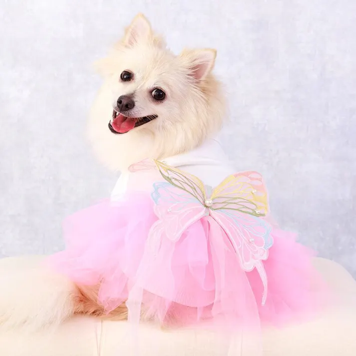 ONEKOSAMA OINUSAMA チュチュスカート/ピンク/4L-5L 中型犬 洗える ons0116-pk-4L-5L【別送品】