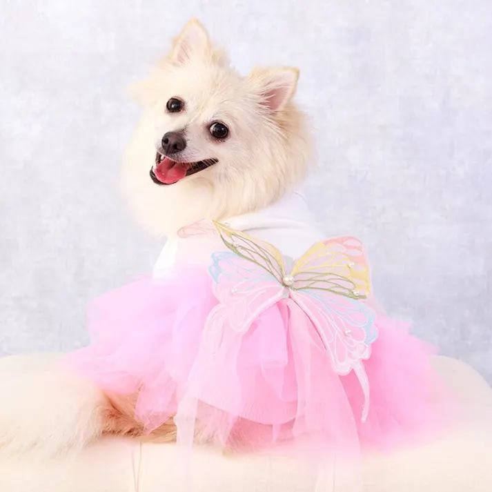 ONEKOSAMA OINUSAMA チュチュスカート/ピンク/M-L 小型犬 洗える ons0116-pk-M-L【別送品】