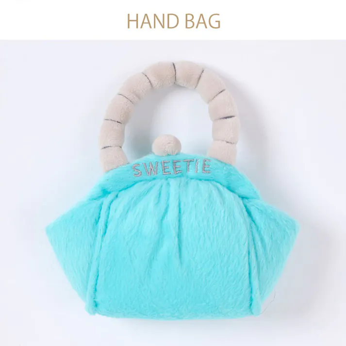 SWEET MOMMY ONEKOSAMA OINUSAMA ペット用おもちゃ ハンドバッグ型 ブルー ons0061-bl【別送品】