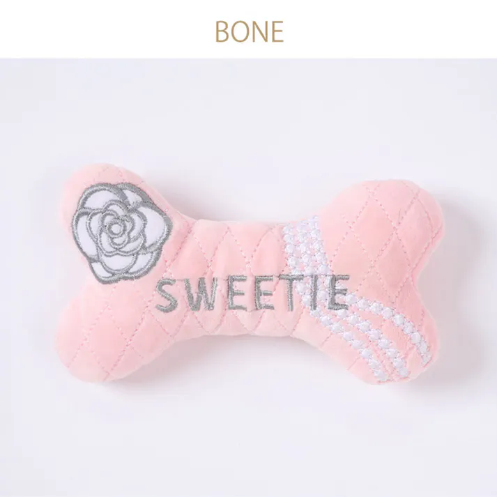 SWEET MOMMY ONEKOSAMA OINUSAMA ペット用おもちゃ ボーン型(骨) ピンク ons0063-pk【別送品】