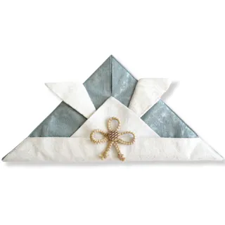 ONEKOSAMA OINUSAMA 大型ペット用兜 オールドブルー×ホワイト おしゃれ アクセサリー sg21006-ja-obl【別送品】