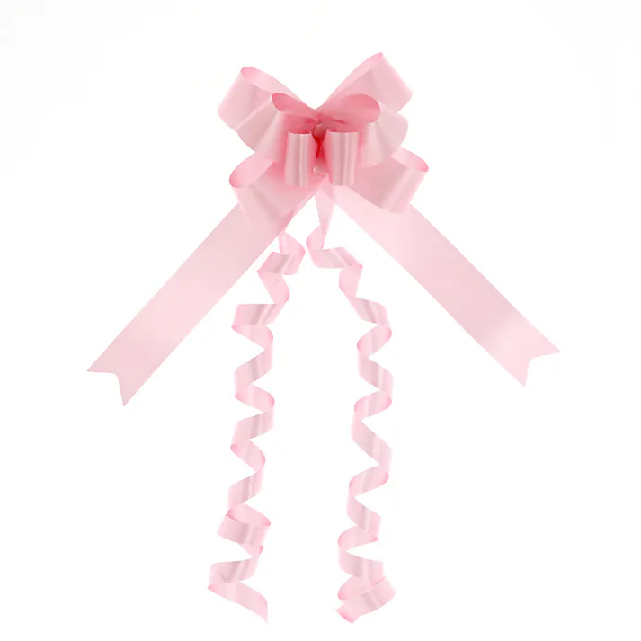 川崎リボン工業 リボンボウ 22mm巾 ピンク 50本入×20 001410102(CDC)【別送品】