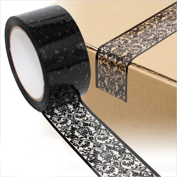 HEIKO シモジマ 柄OPPテープ 48×50 ダマスク 1巻×50 002001503(CDC