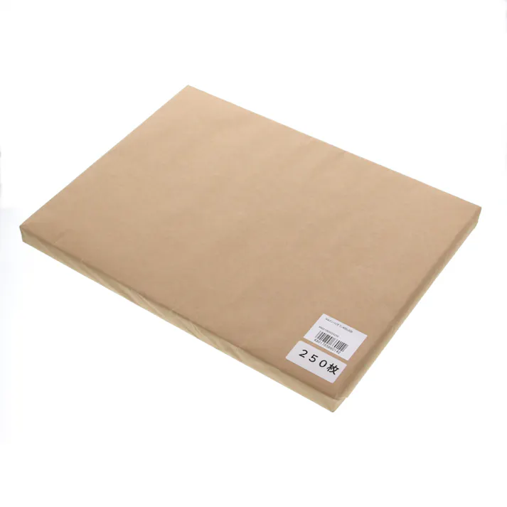 シモジマ 業務用WAXシート 未晒クラフト400×300mm 250枚×9 002100503(CDC)【別送品】