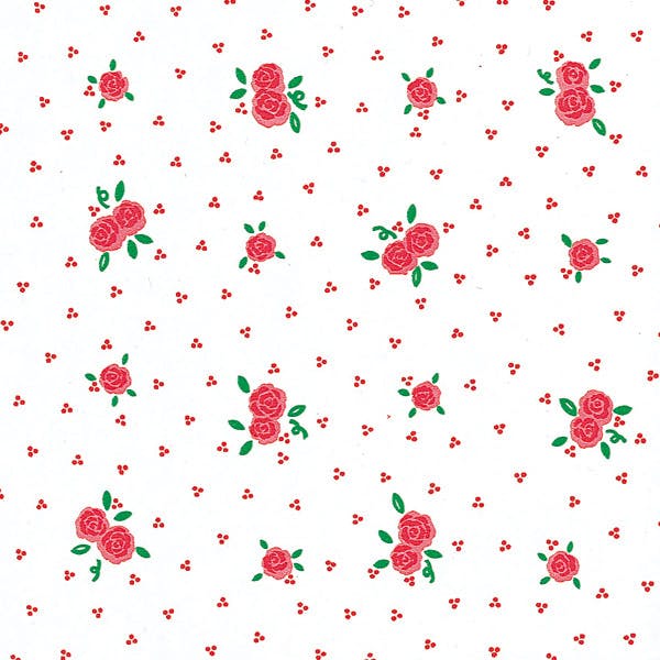 HEIKO シモジマ 包装紙 半才 メルヘンローズ 100枚入×10 002302800(CDC)【別送品】