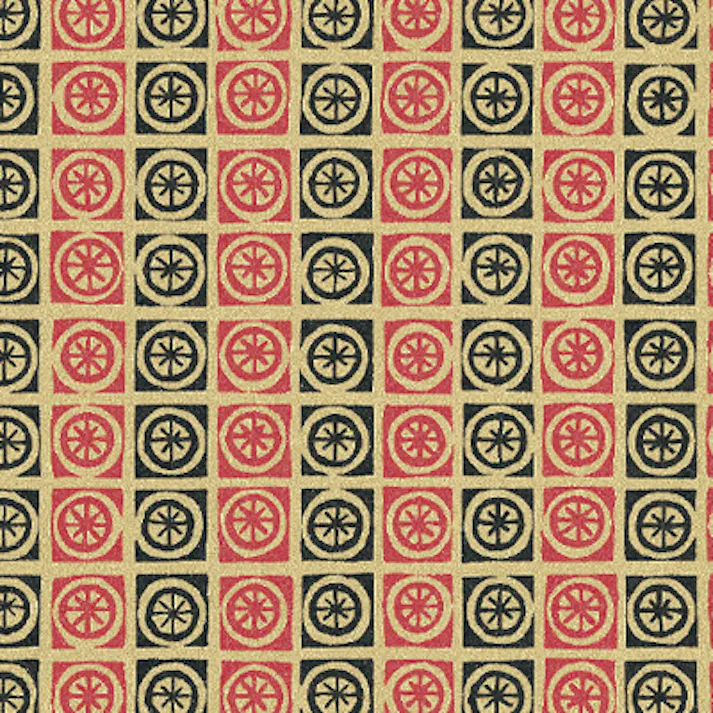 HEIKO シモジマ 包装紙 半才 小紋 100枚入×10 002303100(CDC)【別送品】