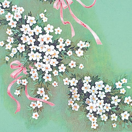 HEIKO シモジマ 包装紙 半才 ギフトカスミ 100枚入×10 002305300(CDC)【別送品】