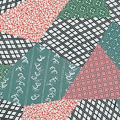 HEIKO シモジマ 包装紙 半才 呉服合わせ 100枚入×10 002305800(CDC)【別送品】