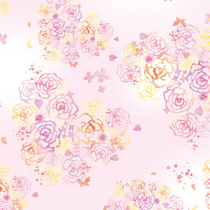 HEIKO シモジマ 包装紙 半才 シャーベットローズ P 50枚×10 002410963(CDC)【別送品】