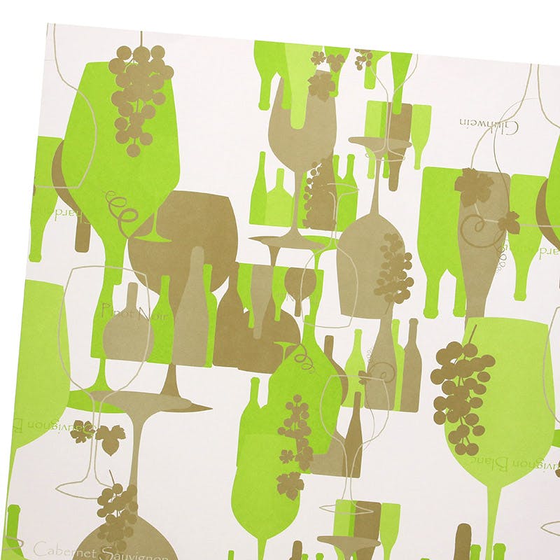 HEIKO シモジマ 包装紙 半才 ヴァンブロン 50枚×10 002416001(CDC)【別送品】